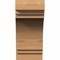Ekena Millwork Pescadero Smooth Rafter Tail, Western Red Cedar, 3 1/2"W x 8"H x 16"L RFT04X08X16PEC00SWR - alternate 3